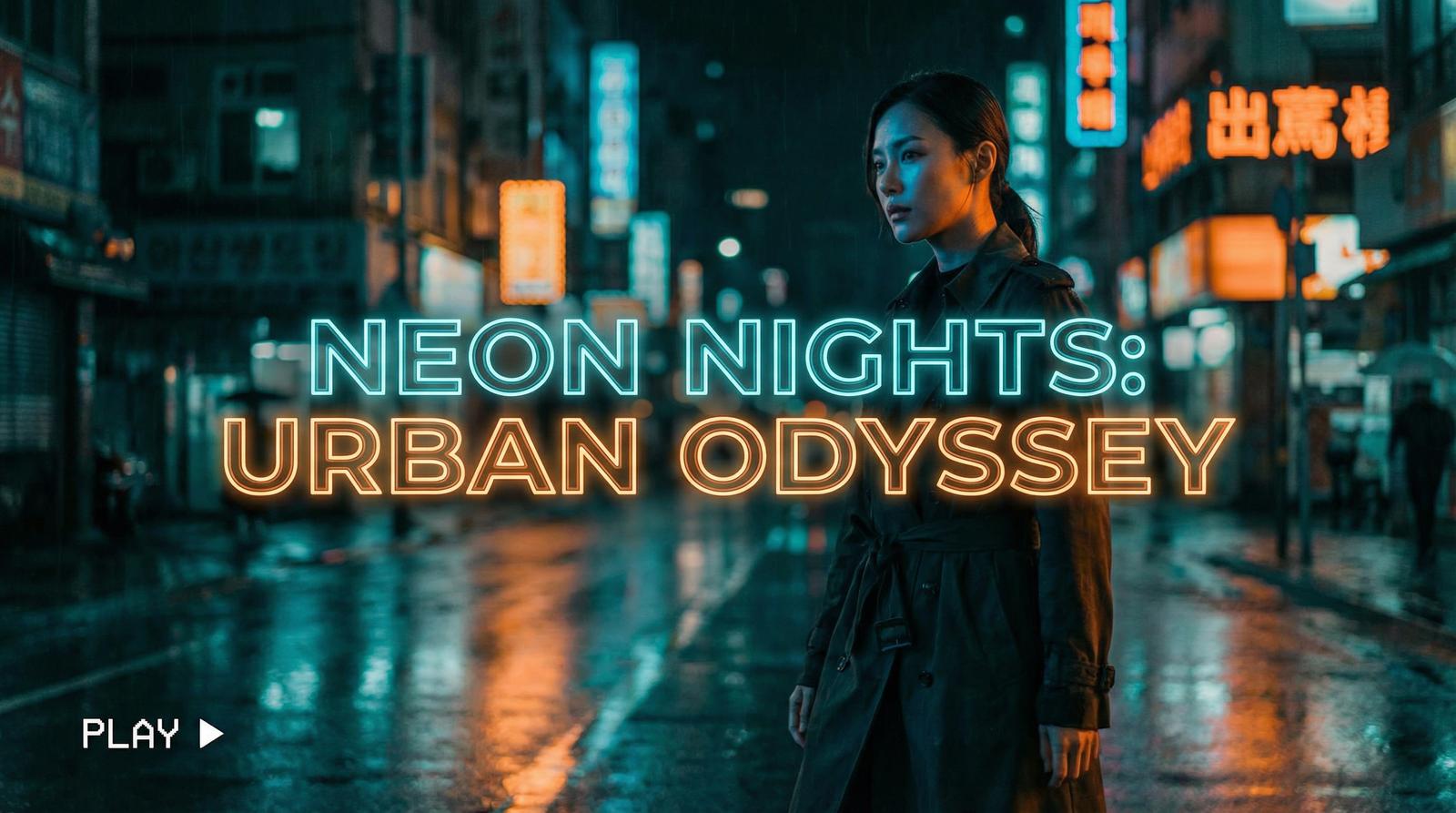 蜜桃城市夜景视频